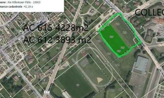 NON à l'implantation d'une caserne de pompiers face au collège