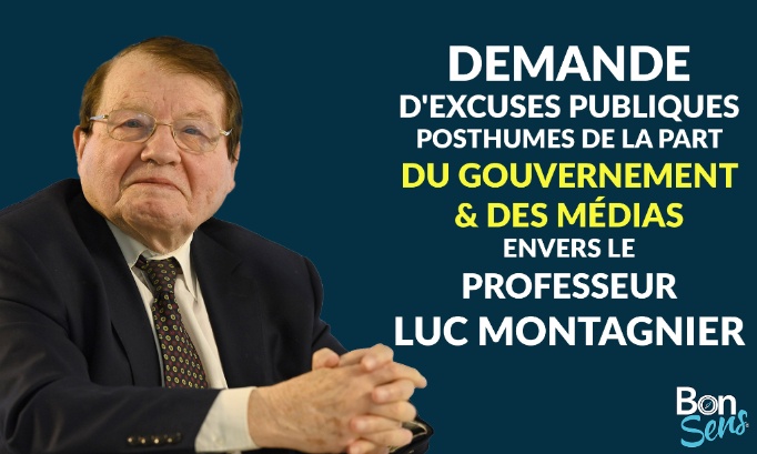 Demande d’excuses publiques posthumes envers le Professeur Luc Montagnier