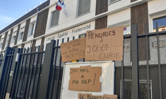 Non à la baisse des moyens au collège Joliot Curie (Bagneux - 92) !