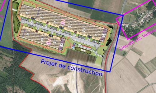 NON à la plateforme de stockage de matières combustibles et dangereuses à Bléré
