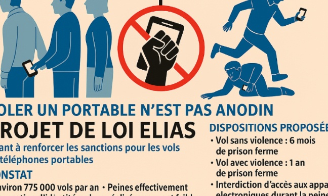 STOP aux vols de téléphones portables. Ce n’est plus une fatalité !