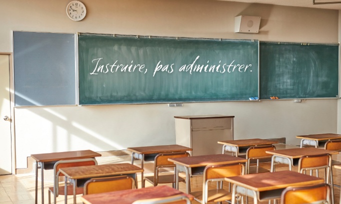 Sauvons l’école pour sauver la République : il est temps d’instruire, pas d’administrer !