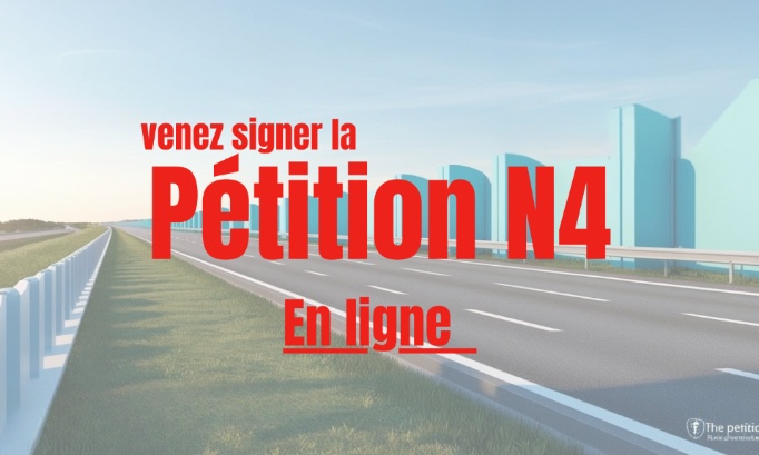 Pour l'installation de palissades anti-bruit ou acoustiques le long de la N4 à Hogne