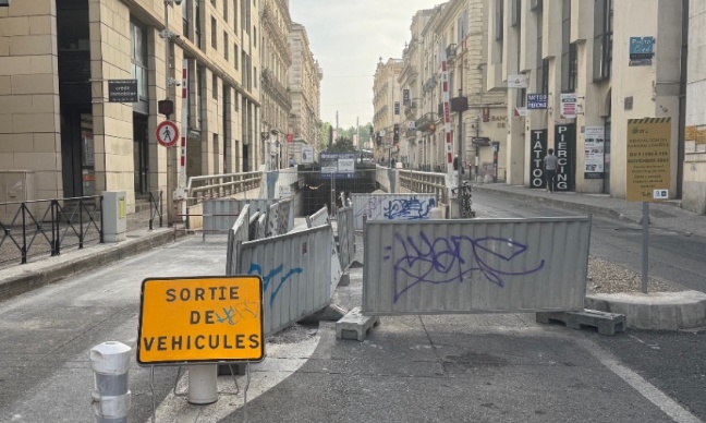 Montpellier : Pour la réouverture du tunnel de la comédie
