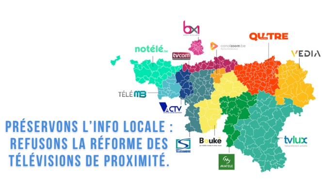 Préservons l’info locale : refusons la réforme des télévisions de proximité !
