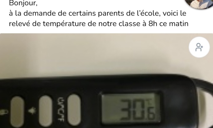 Amélioration des conditions climatiques des écoles thoroises.