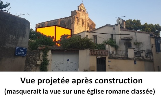 Annulation du permis de construire du 14 rue du tour de l'église à Montpellier