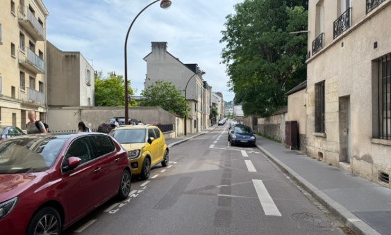 Pour la sécurisation de la rue Benjamin Franklin à Versailles