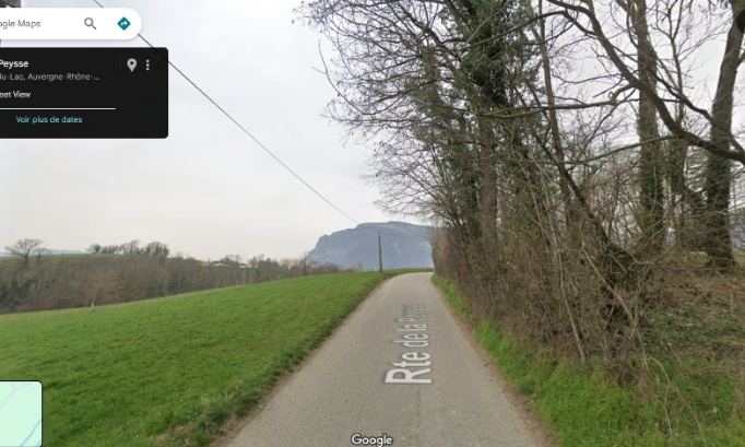 Pour la sécurisation de la route de la Peysse à Sainte-Hélène-Du-Lac : danger d'accident !