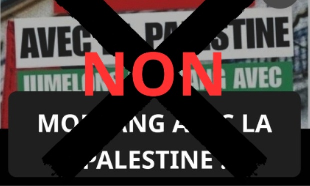 Non au projet des insoumis de jumelage entre Morsang-sur-Orge et la Palestine