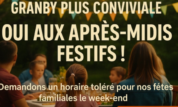 Droit de bruit dans la ville de Granby