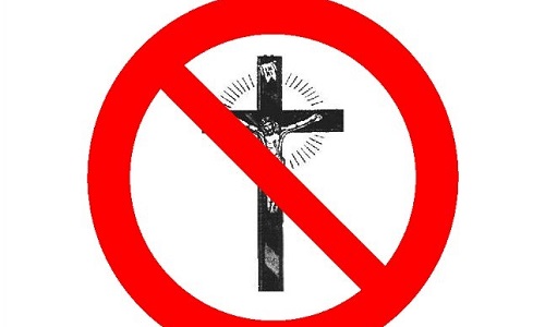 Pour l'interdiction du crucifix