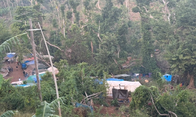 TSOUNDZOU II EN DANGER : NON AU CAMP SAUVAGE DE MIGRANTS !