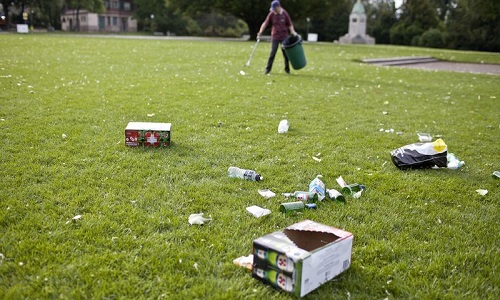 Stop aux déchets dans la nature sur Béziers et alentours