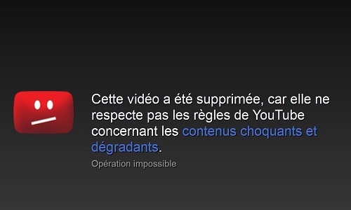 Le nouveau règlement YouTube