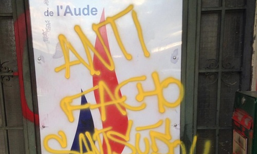 Pour une sanction exemplaire contre les Anti-fas qui détériorent les biens privés et publics