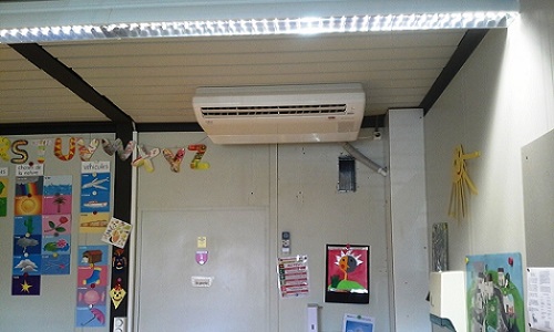 Salles du lycée BDV climatisées !