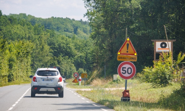Elargissement de la nationale 2 de Sainte-Anne au niveau de l'église