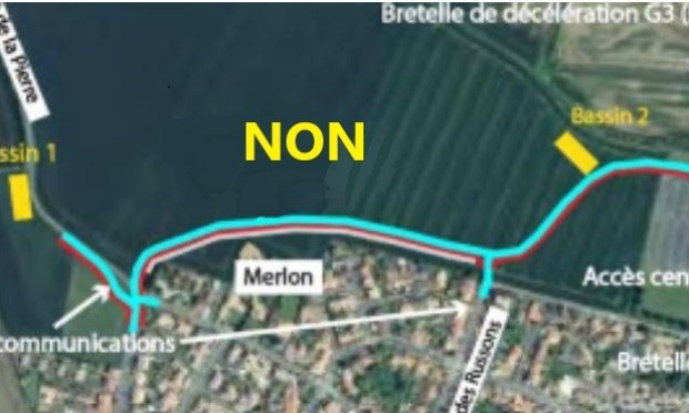 NON au contournement Nord qui menace le Pont de la Pierre et notre cadre de vie