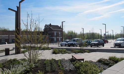 Revoir l'accès au parking n°2 de la gare de Templeuve