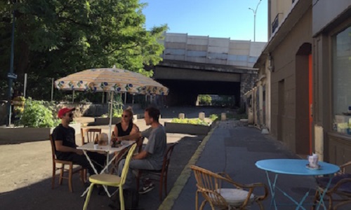 STOP à l'installation d'une plateforme de logistique urbaine dans le Passage FORCEVAL et dans le square de la Porte de la Villette.