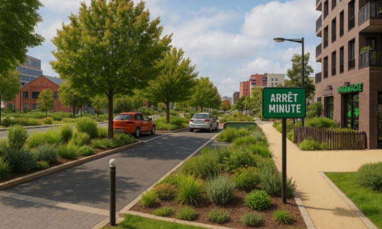 Redonnons souffle au quartier : transformons la zone bétonnée en espace utile et vert