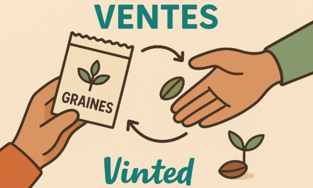 Pour autoriser la vente de graines sur Vinted !