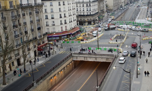 Désenclavement de la circulation du Pont de Clichy