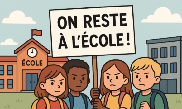 NON aux CM2 au collège ST JOSEPH