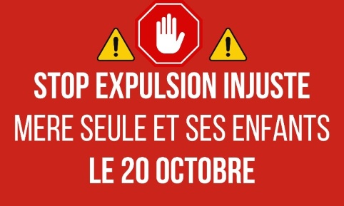 Stop à l’expulsion d’une mère seule avec enfant handicapé avant la trêve hivernale !
