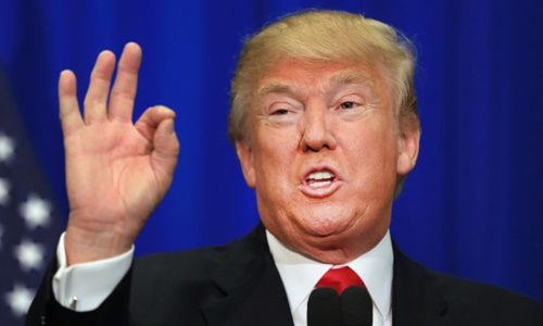 Non à Donald Trump !