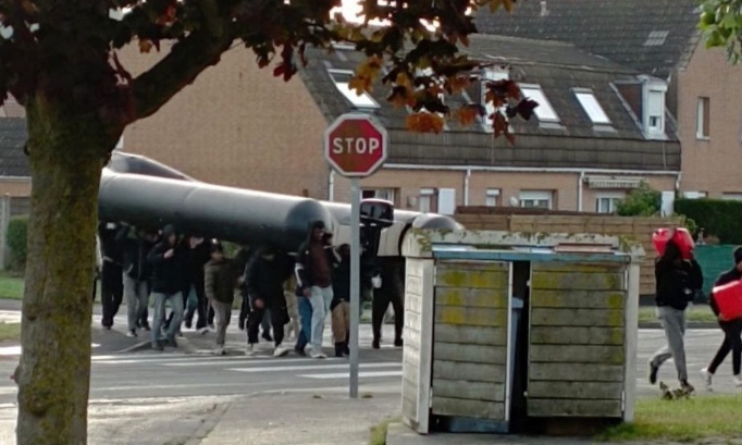 NON à l'abandon des habitants de Gravelines face aux migrants !