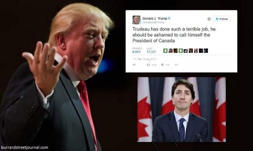 Pour interdire de séjour au Québec et au Canada, Donald Trump et sa famille.