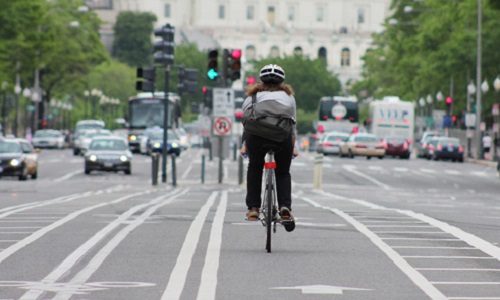 Respect des uns et des autres y compris à velo !