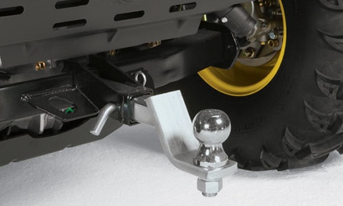 Retrait de la boule d'attelage hors utilisation