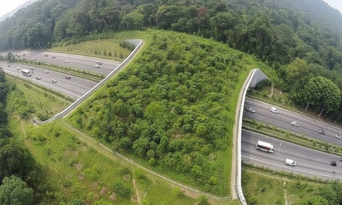 Pour plus de ponts pour les animaux en France !