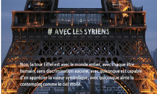 Pour la neutralité politique de la tour Eiffel