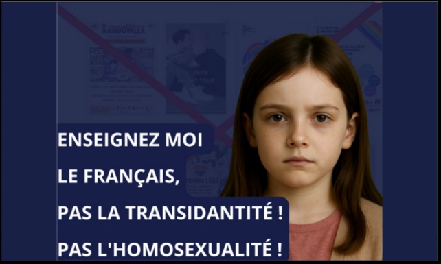 STOP À LA PROPAGANDE LGBT DANS LES ÉCOLES !