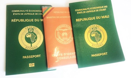 Dissociation de la carte NINA du passeport malien