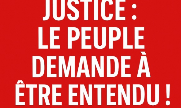Au nom du peuple - nous demandons une justice qui réponde !