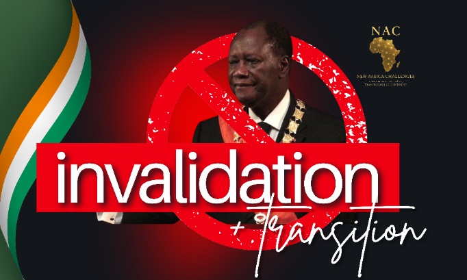 INVALIDER LE SCRUTIN PRÉSIDENTIEL DU 25/10/25 EN CÔTE D’IVOIRE ET METTRE EN PLACE UNE TRANSITION