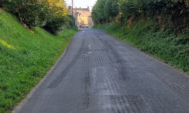 pétition pour l’aménagement de la voirie Rue de la Fontaine Pierre, Goudelin