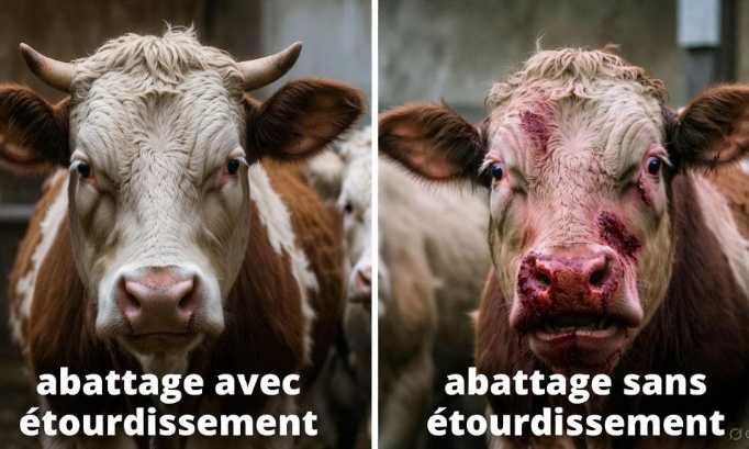 Étiquetage obligatoire sur le mode d'abattage « Avec » ou « sans étourdissement » sur toute viandes