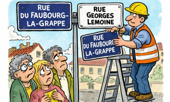 Pétition contre le changement de nom de la Rue du Faubourg la Grappe à Chartres