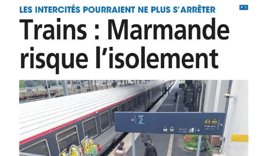 Pour le maintien et l’augmentation des Intercités à Marmande