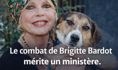 Proposition de loi en mémoire du combat de Brigitte Bardot pour les animaux