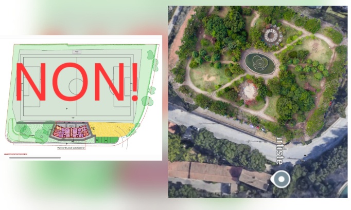 Non au projet de stade fermé : exigeons sécurité, tranquillité et concertation