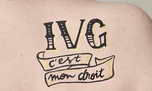 L'avortement doit être un droit à vie, il ne doit plus jamais être remis en question !