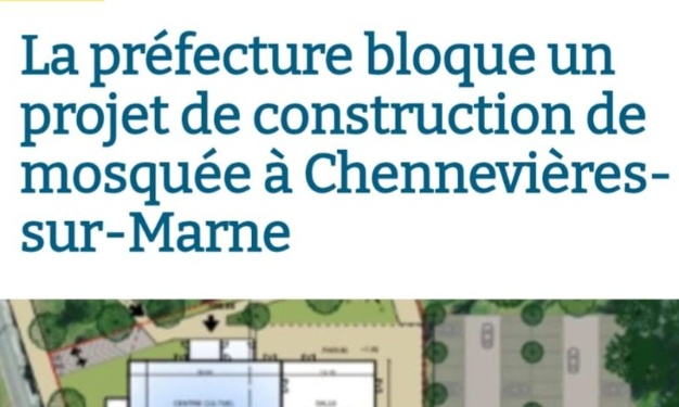 Soutien au projet de déménagement de la mosquée Canaveroise