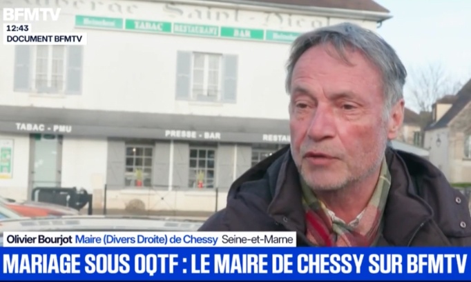 Soutien au maire de Chessy puni d’une amende de 500 €/jour pour avoir refusé de marier une personne sous OQTF